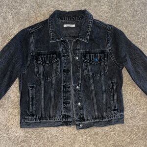 Vigoss black denim jacket